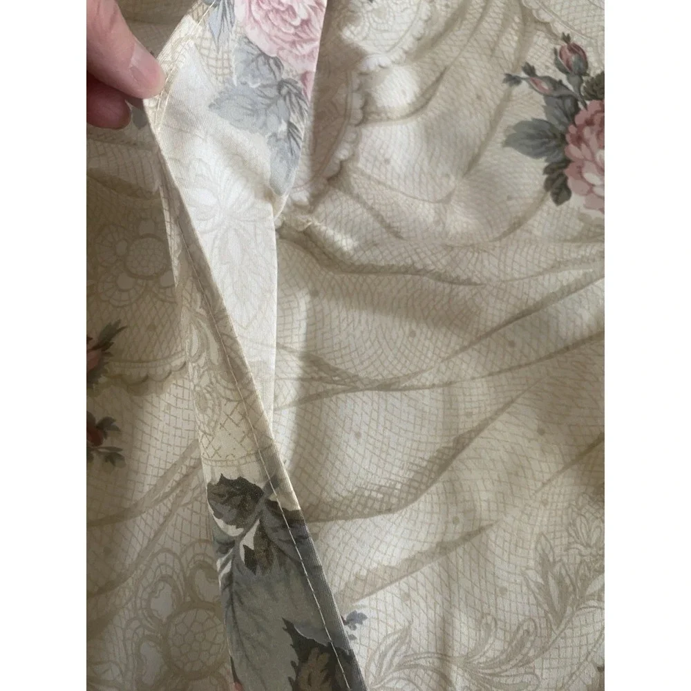VTG JESSICA MCCLINTOCK 2‎ Pillowcases Floral Cottagecore Romantic French Country